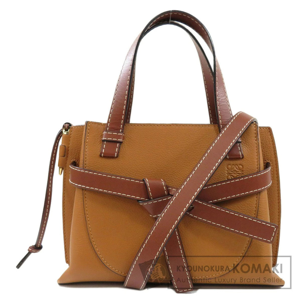 Loewe Gate Top Handle Handbag Calfskin